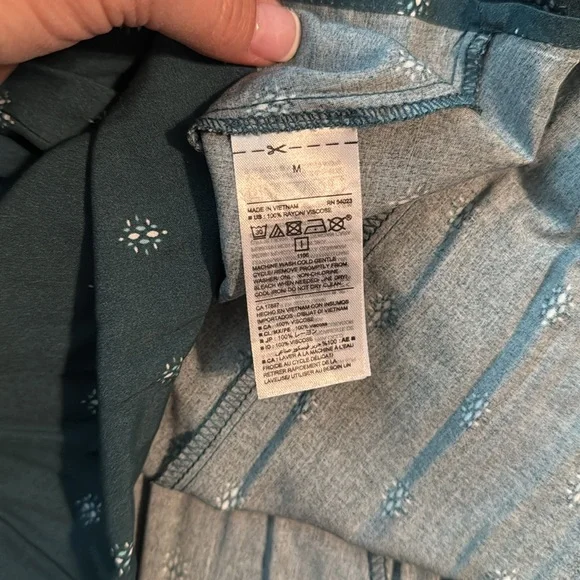 Old Navy Teal Sleeveless Dress - Picture 5 of 5